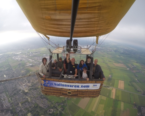 Prive ballonvaart vanaf Arnhem naar Babberich